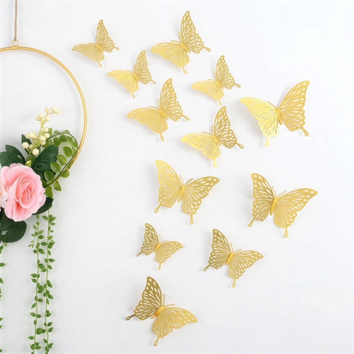 3D Butterfly Wall Stickers With Realistic Look