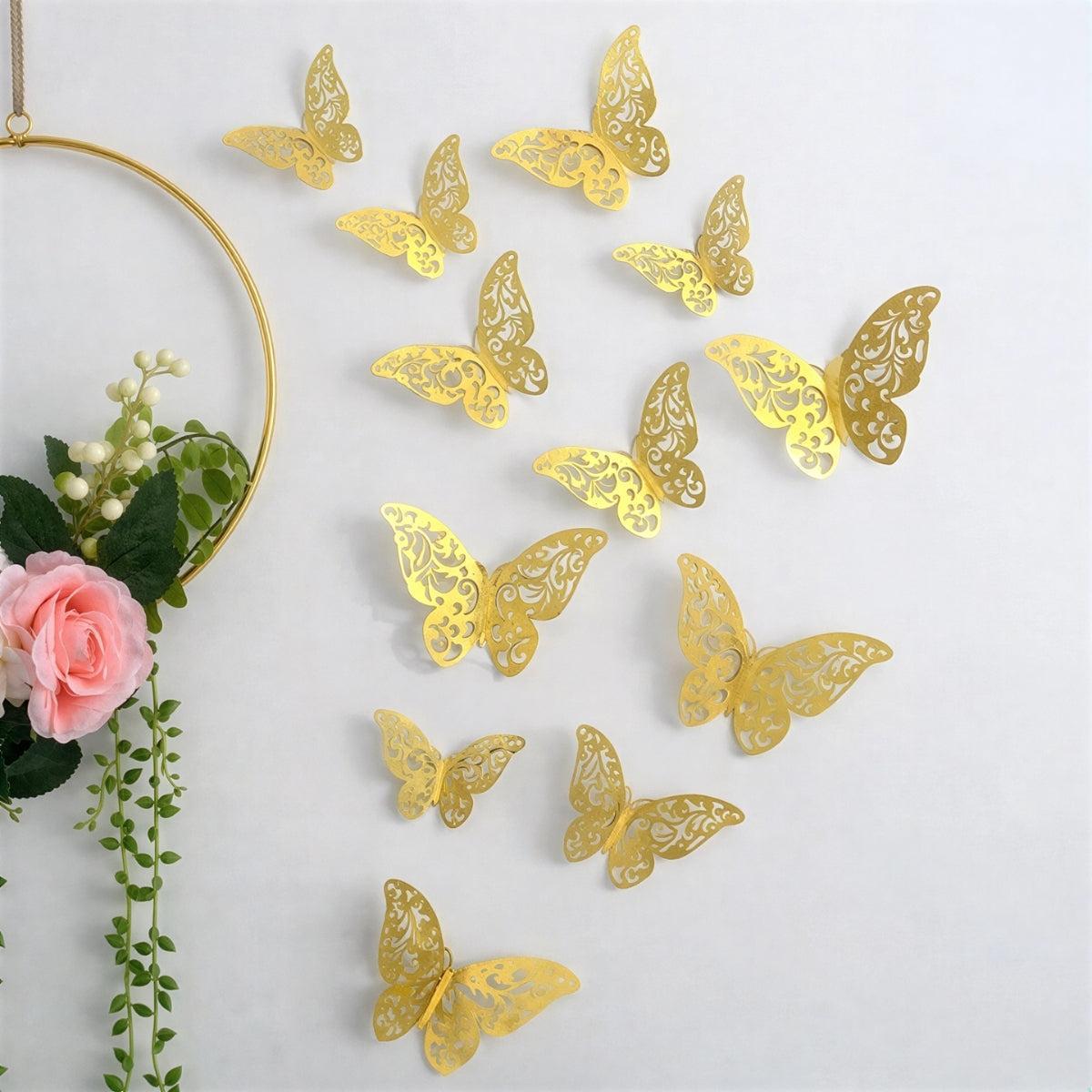 3D Butterfly Wall Stickers With Realistic Look