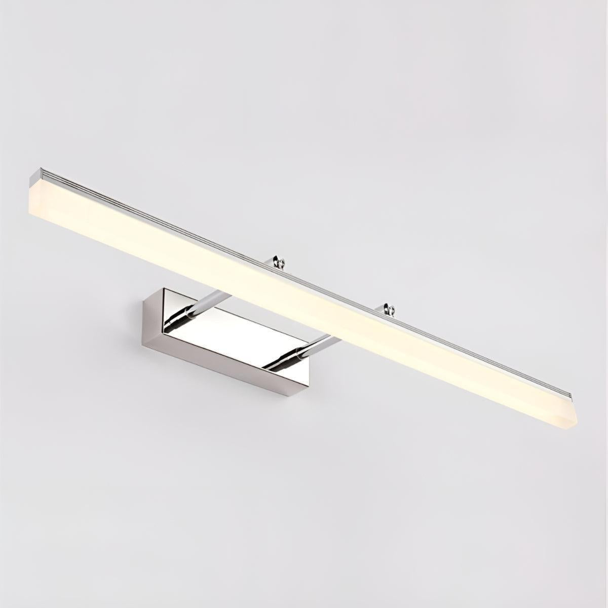 Bathroom Wall Light With Front Facing LED Illumination For Vanity Mirror
