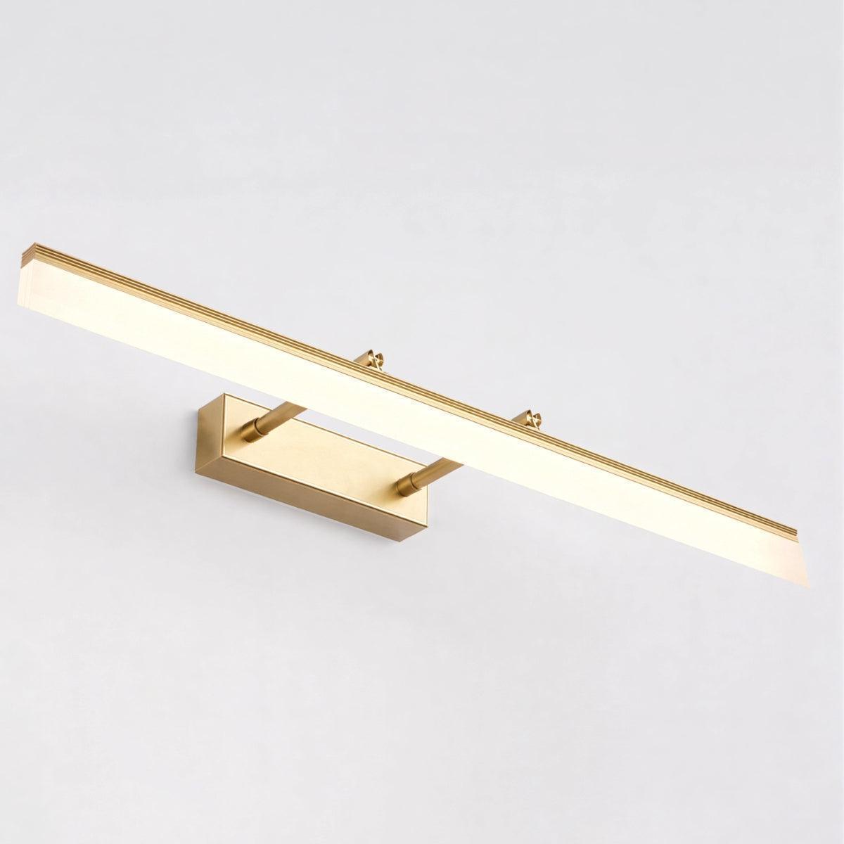 Bathroom Wall Light With Front Facing LED Illumination For Vanity Mirror