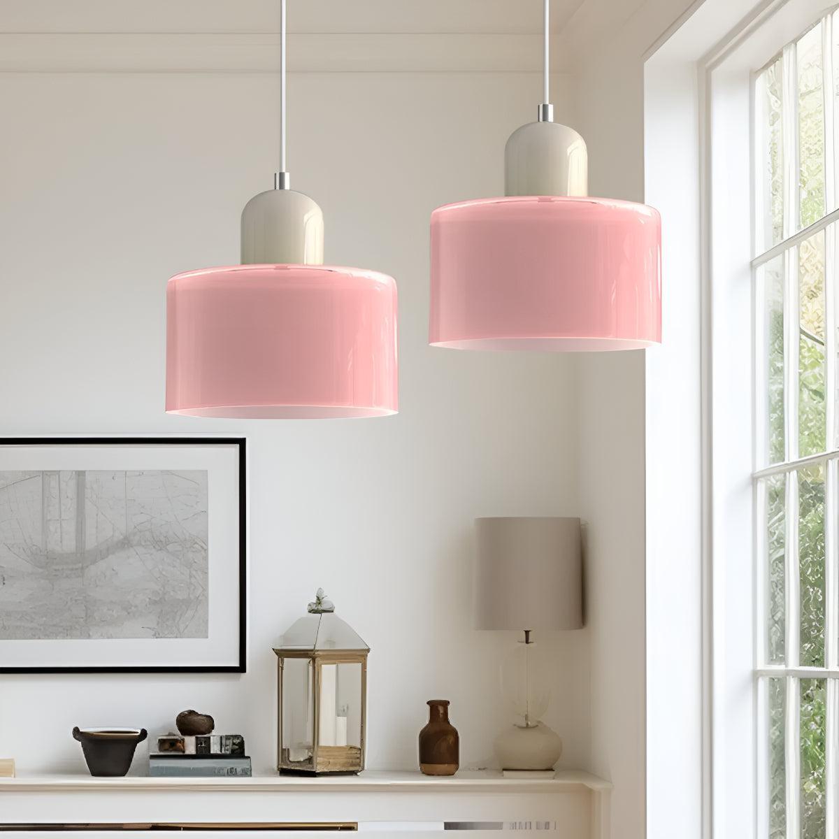 Bauhaus Creative Hanging Glass Pendant Light
