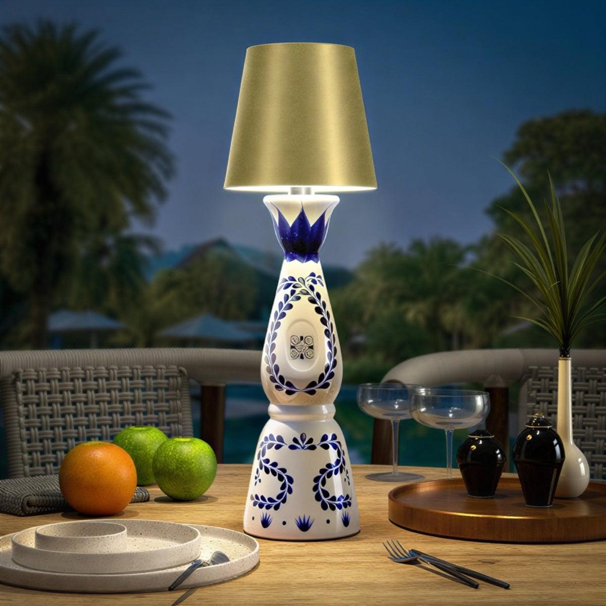 Cordless Rechargeable LED Bottle Light For Table Lamp