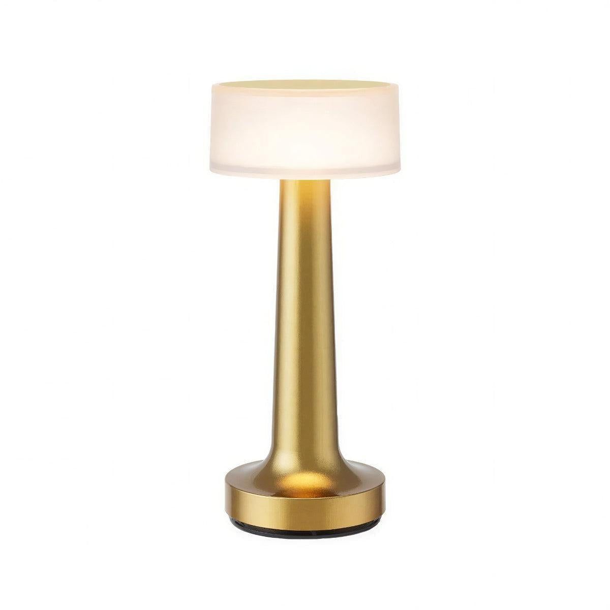 Cordless Table Lamp With Rechargeable Battery And Touch Dimming Control For Restaurant