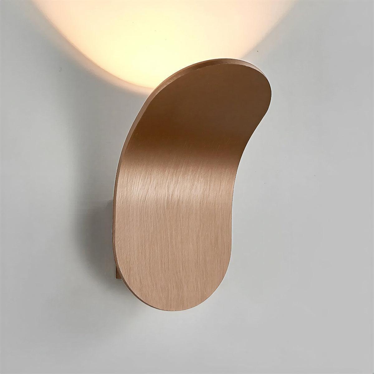 Curved Modern Nordic Art Wall Light