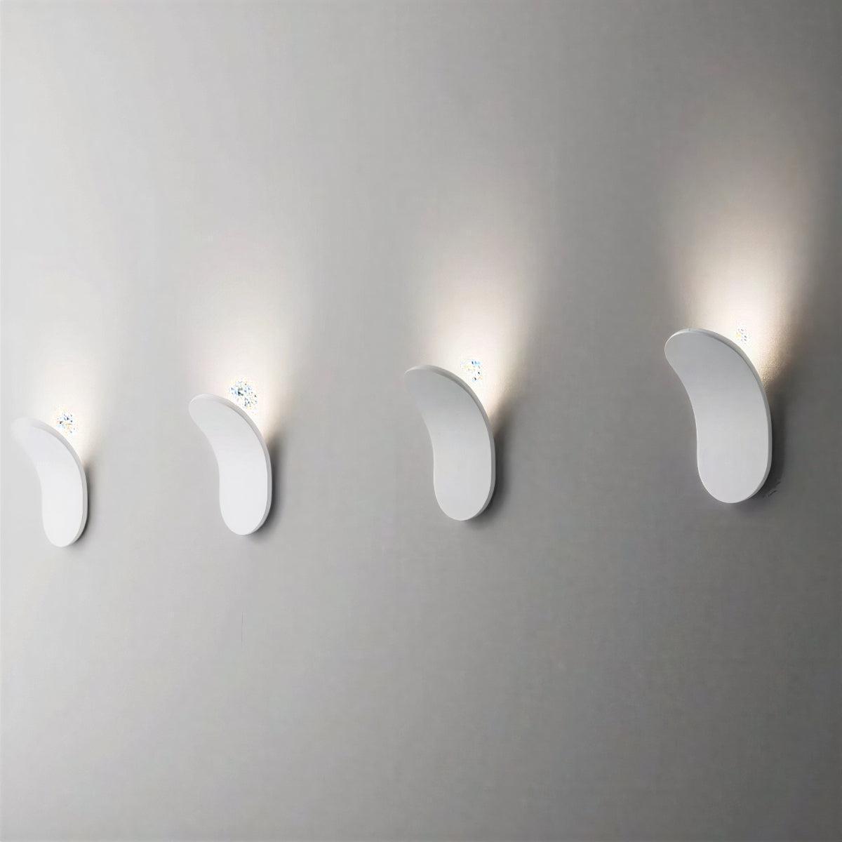 Curved Modern Nordic Art Wall Light