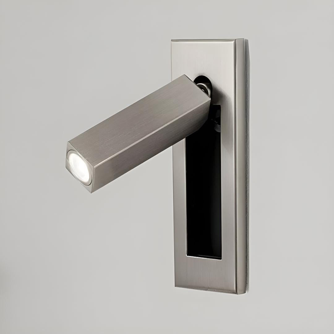 Embedded LED Wall Reading Light Adjustable