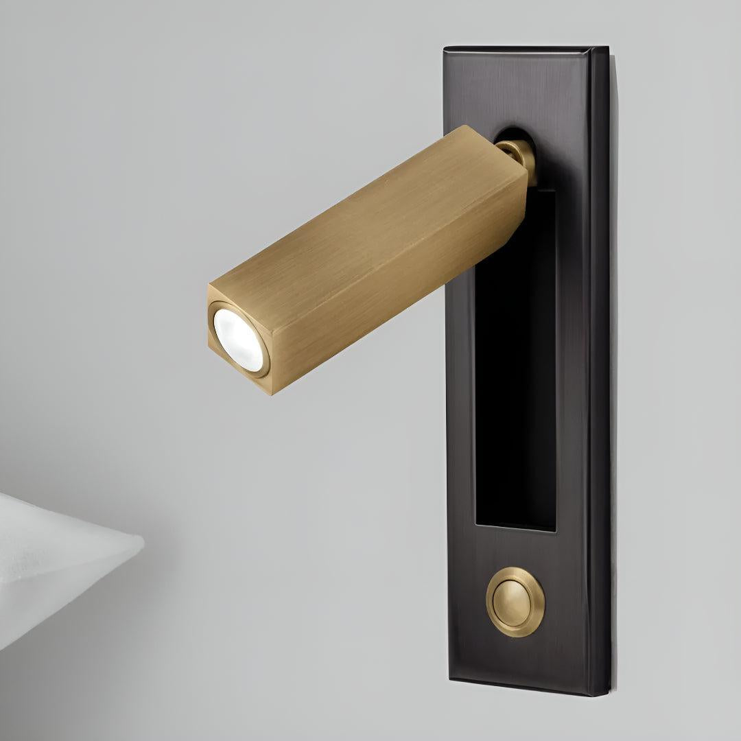 Embedded LED Wall Reading Light Adjustable
