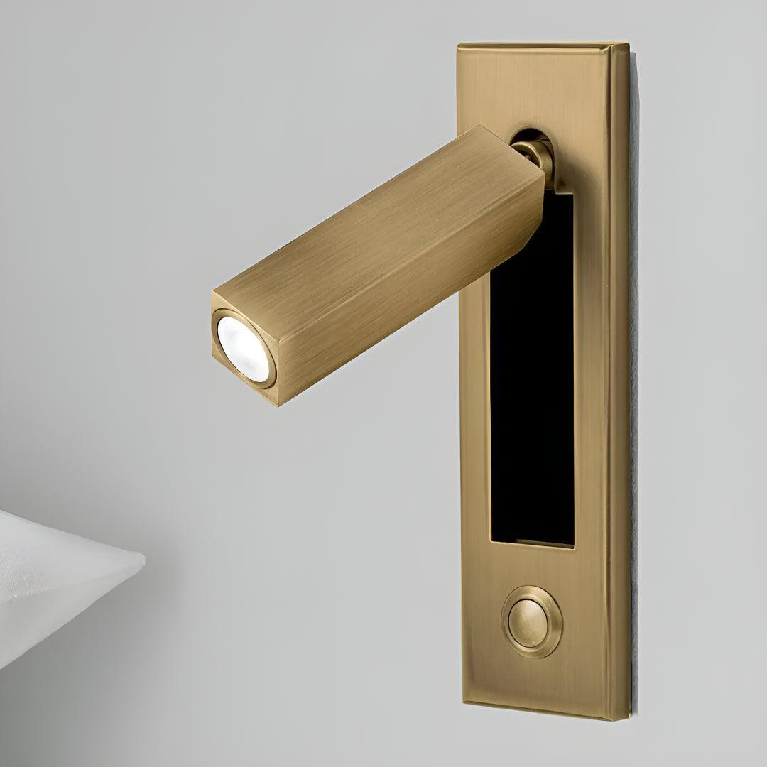 Embedded LED Wall Reading Light Adjustable
