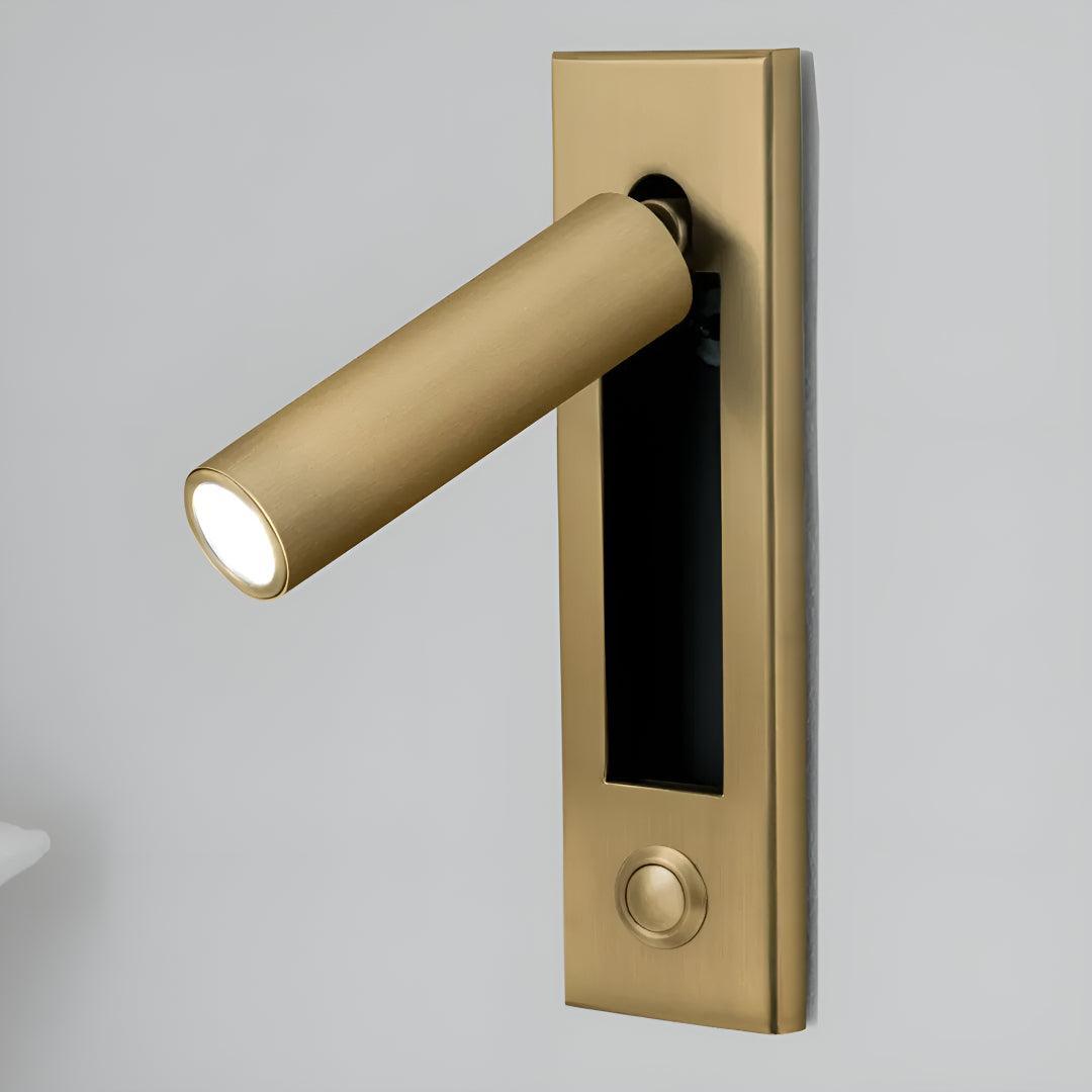 Embedded LED Wall Reading Light Adjustable