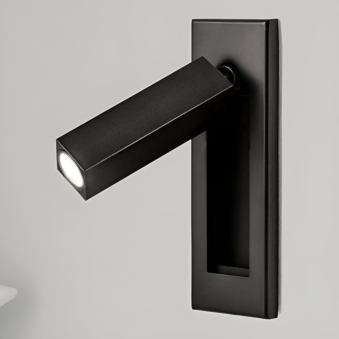 Embedded LED Wall Reading Light Adjustable