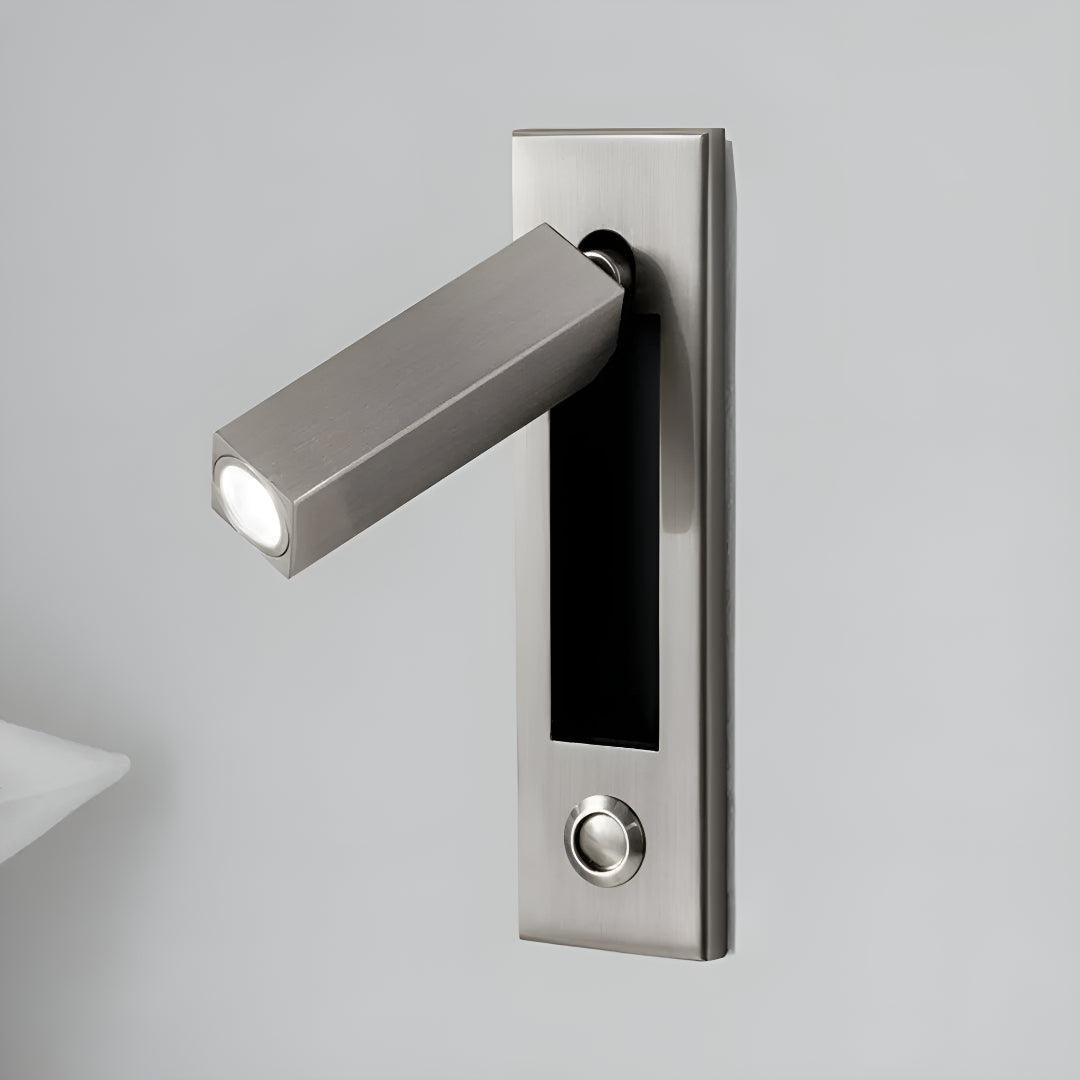 Embedded LED Wall Reading Light Adjustable