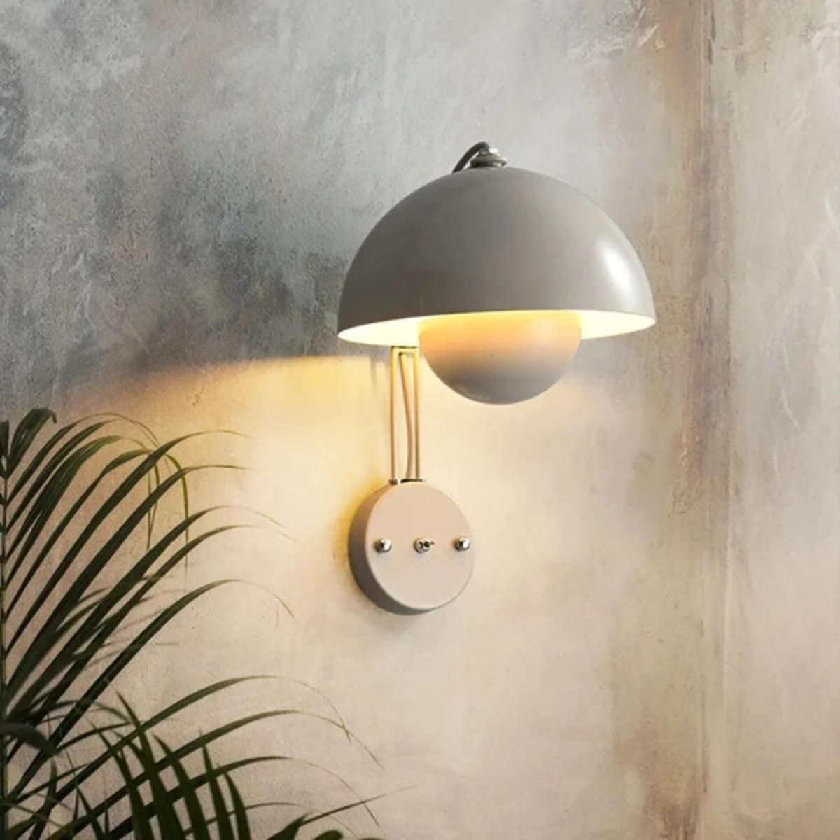 Flowerpot Styled Wall Light For Bedroom And Living Room