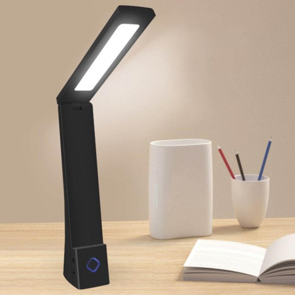 Foldable Desk Lamp With Touch Control And Minimalist Design
