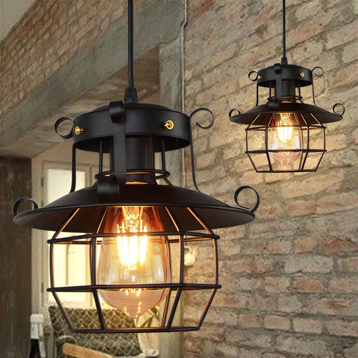 Industrial Retro Vintage Pendant Light For Bar And Home