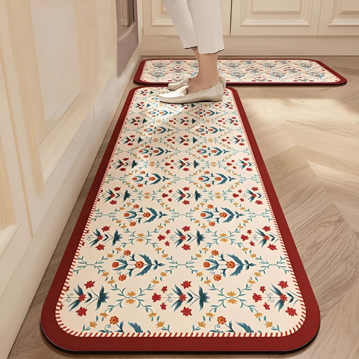 Kitchen Carpet Rug Runner Floor Protector With Non Slip Back