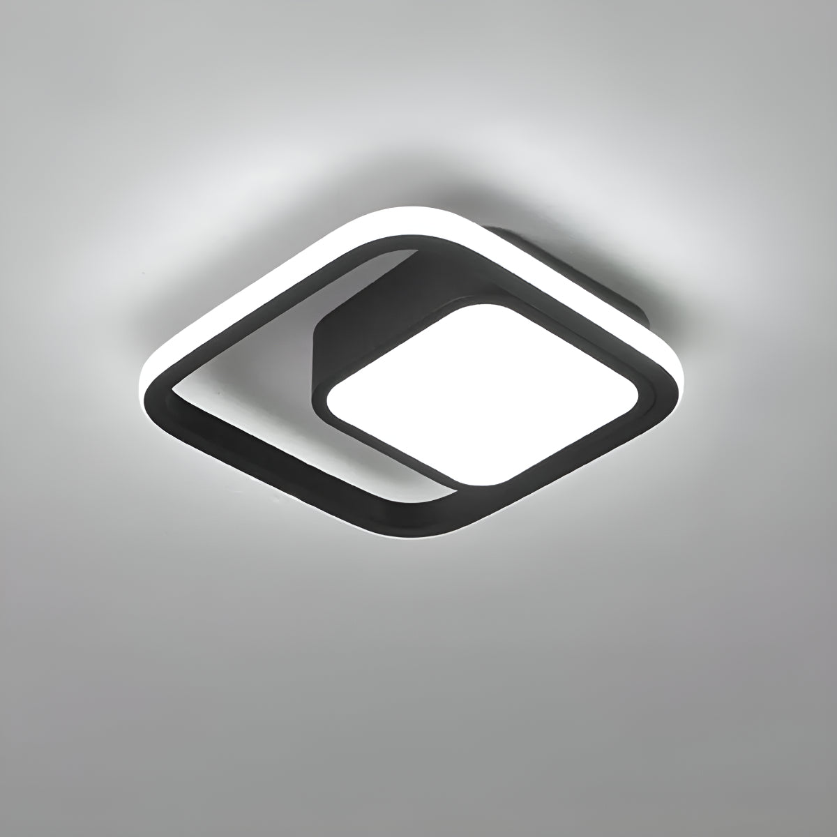 Minimalist Double Ring Ceiling Lights With Modern Design