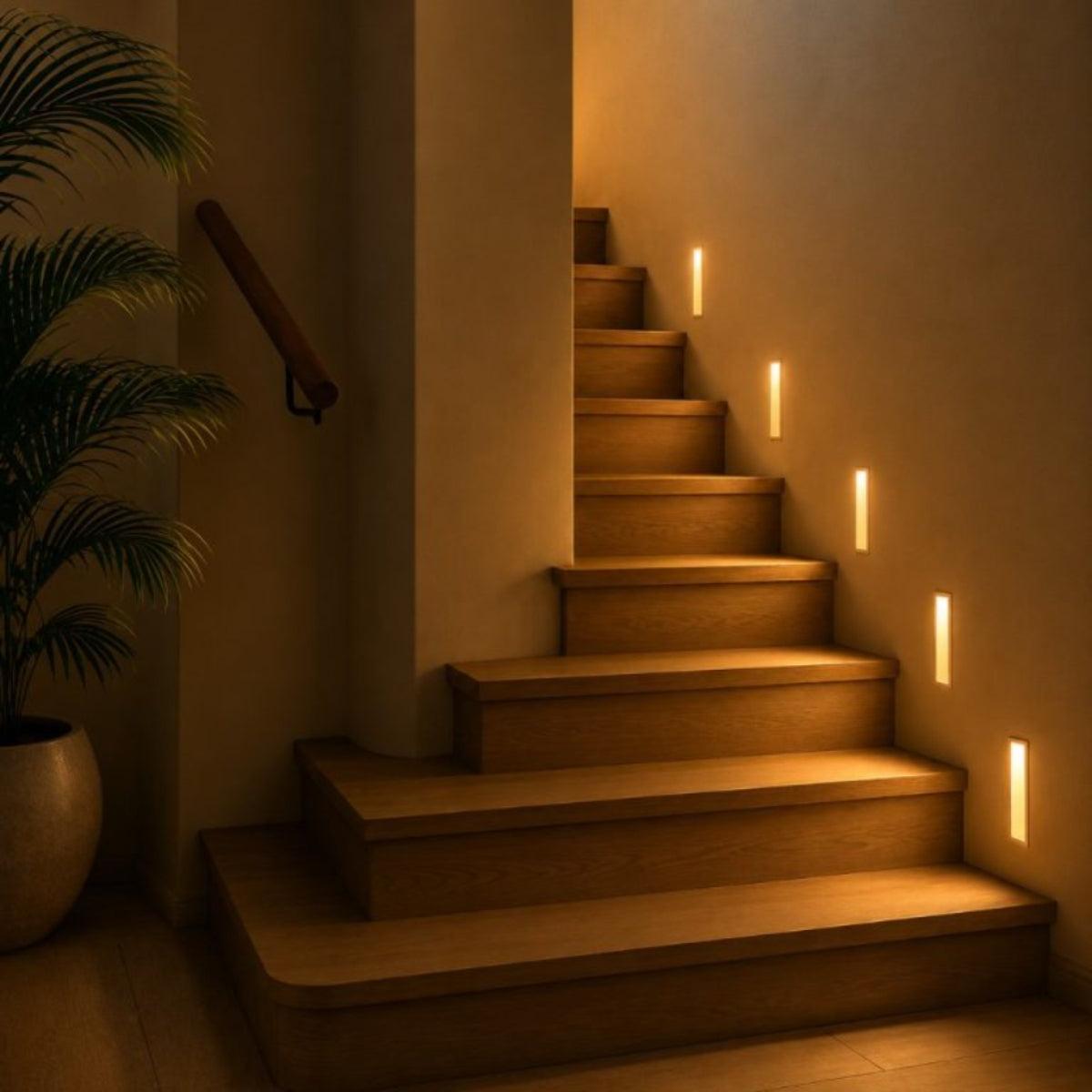 Minimalist LED Step Lights For Staircases Hallways And Bedrooms