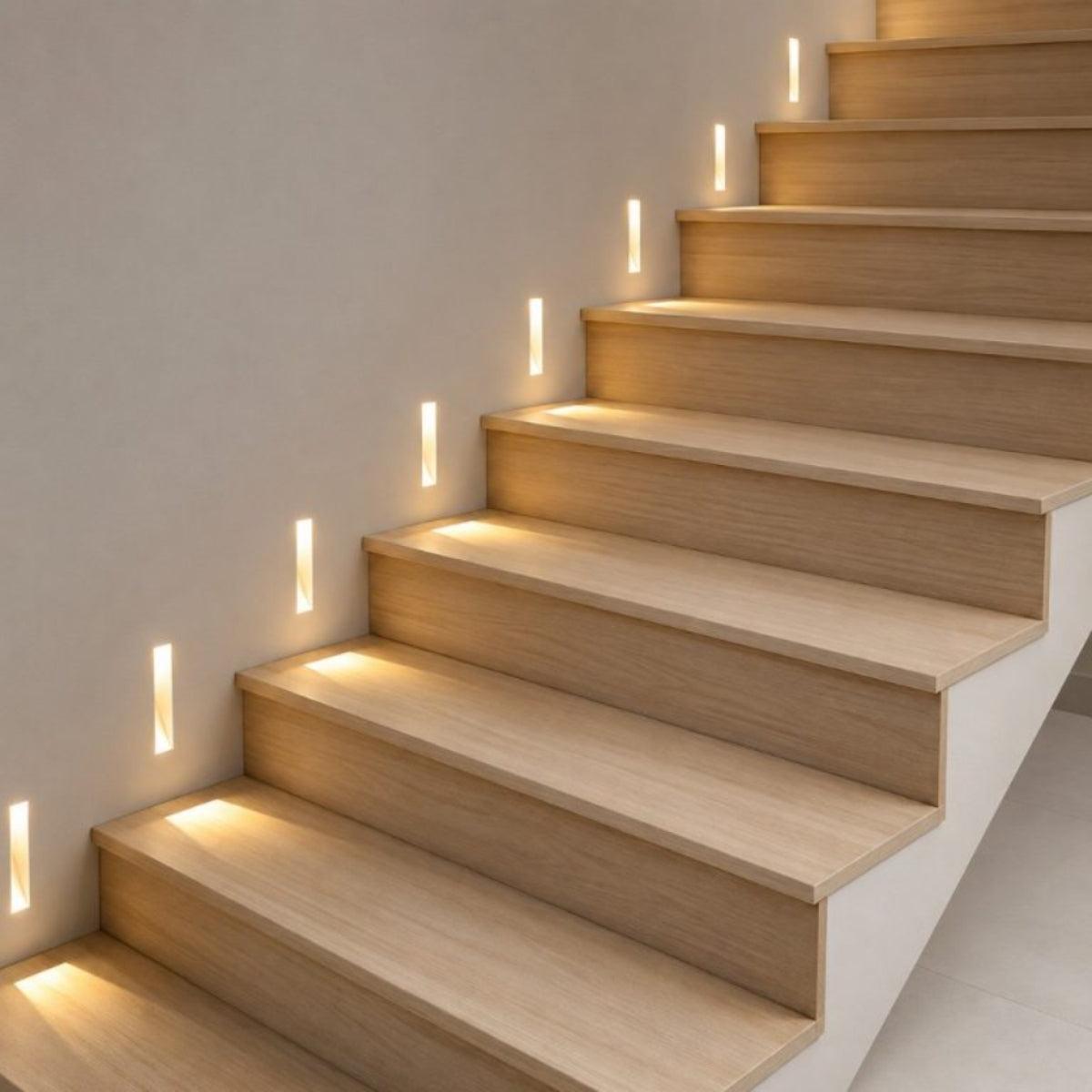 Minimalist LED Step Lights For Staircases Hallways And Bedrooms