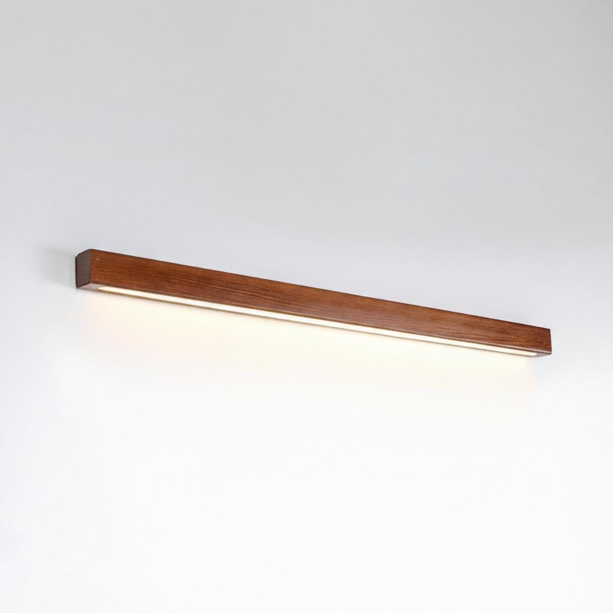 Modern Above Mirror Wall Light With Linear Downlight