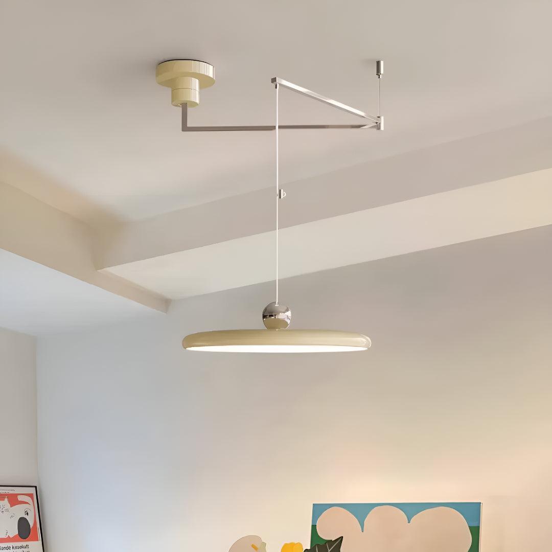 Modern Ceiling Light with Adjustable Swing Arm Pendant Lamp