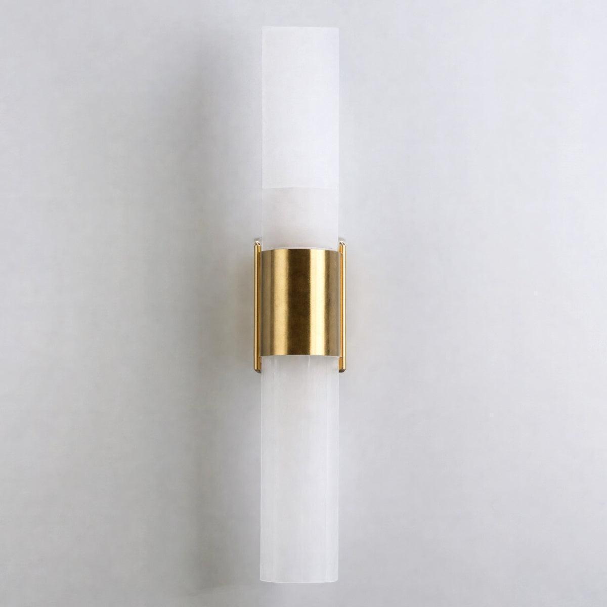 Modern Double Headed Wall Light With Up Down LED Lighting And Minimalist Design