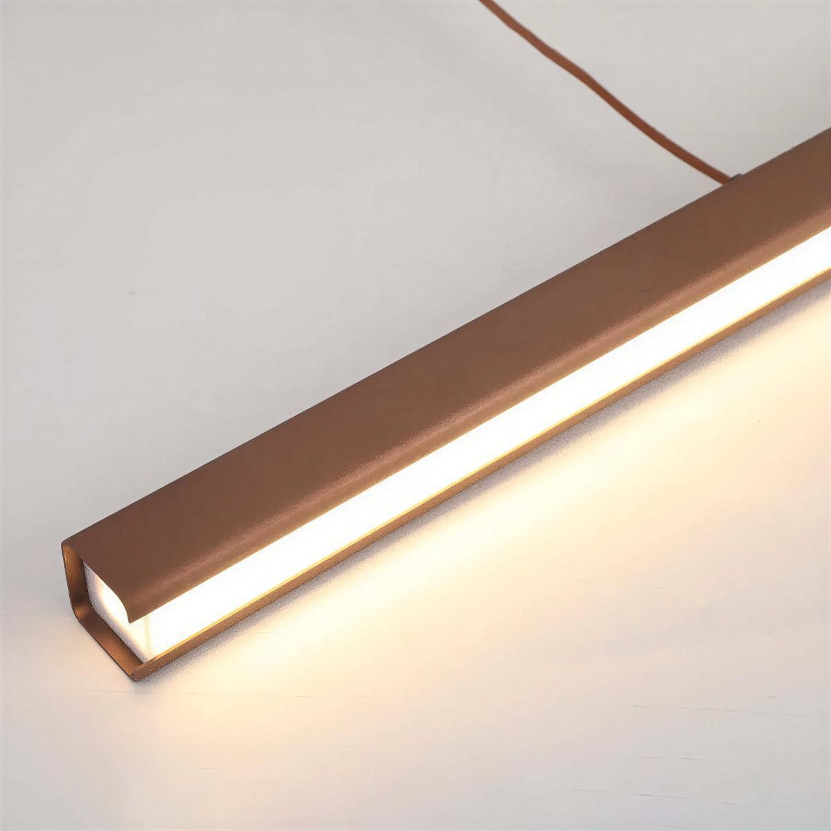 Modern Elongated Linear Kitchen Island Pendant Lighting