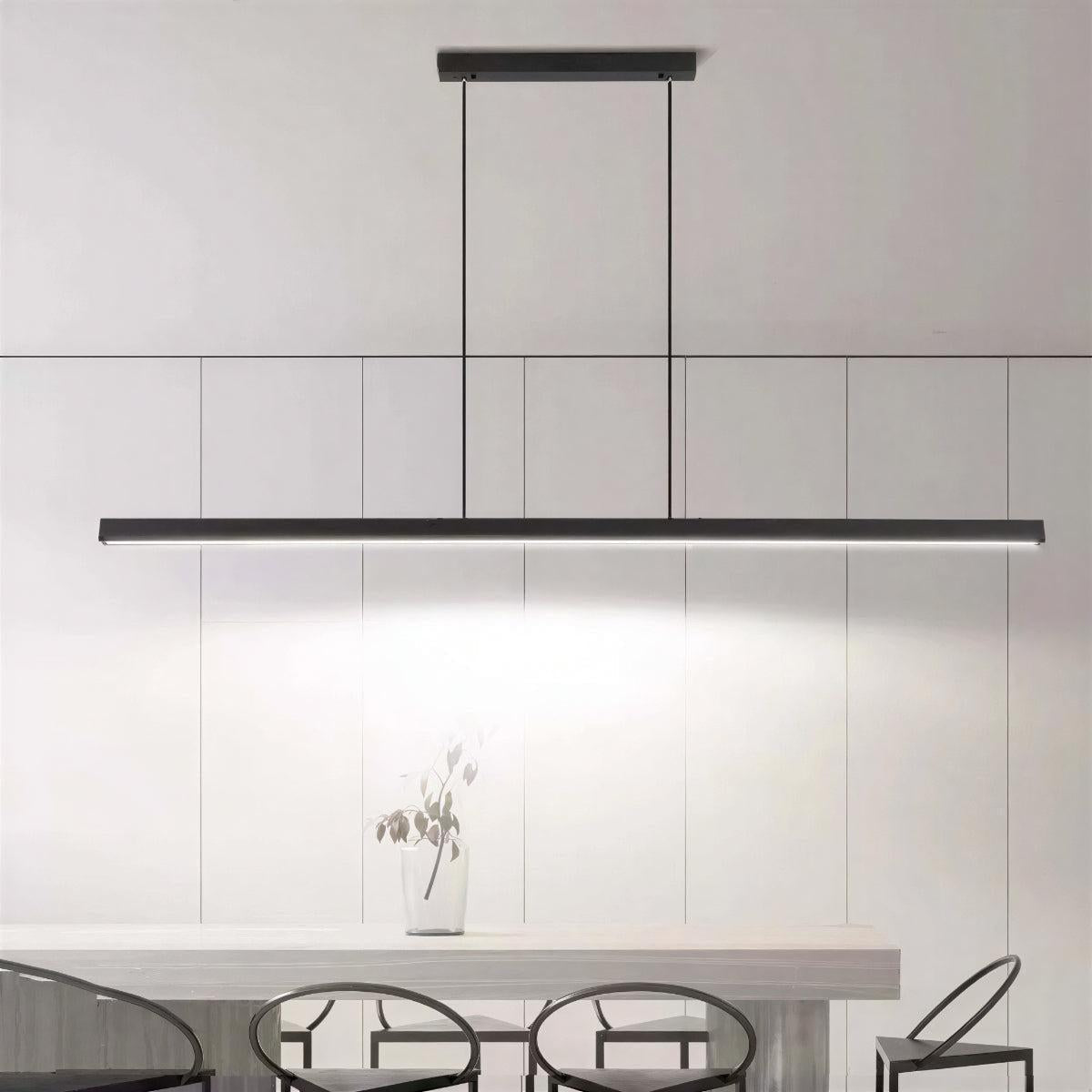 Modern Elongated Linear Kitchen Island Pendant Lighting