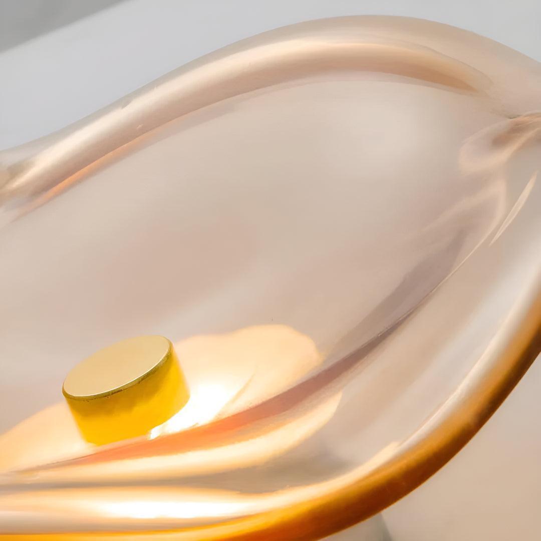 Modern Glass Shade Wall Light Sconce