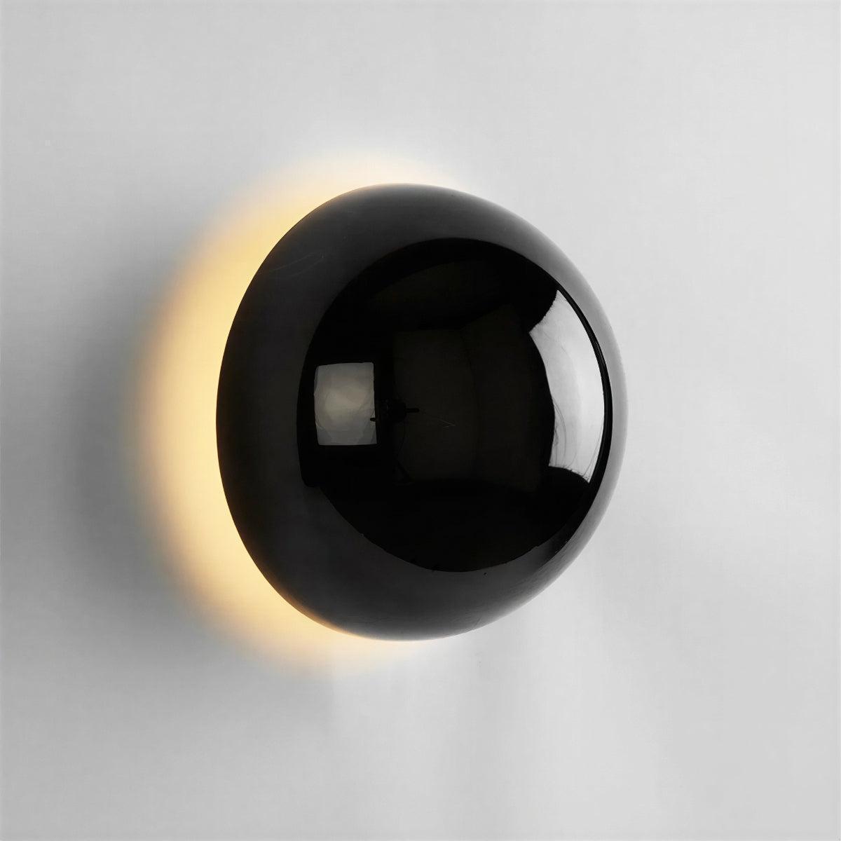 Modern Indoor Wall Light With Decorative Round Orb