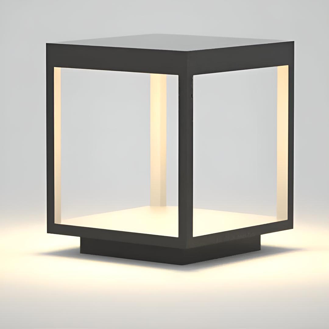 Modern LED Solar Garden Post Light