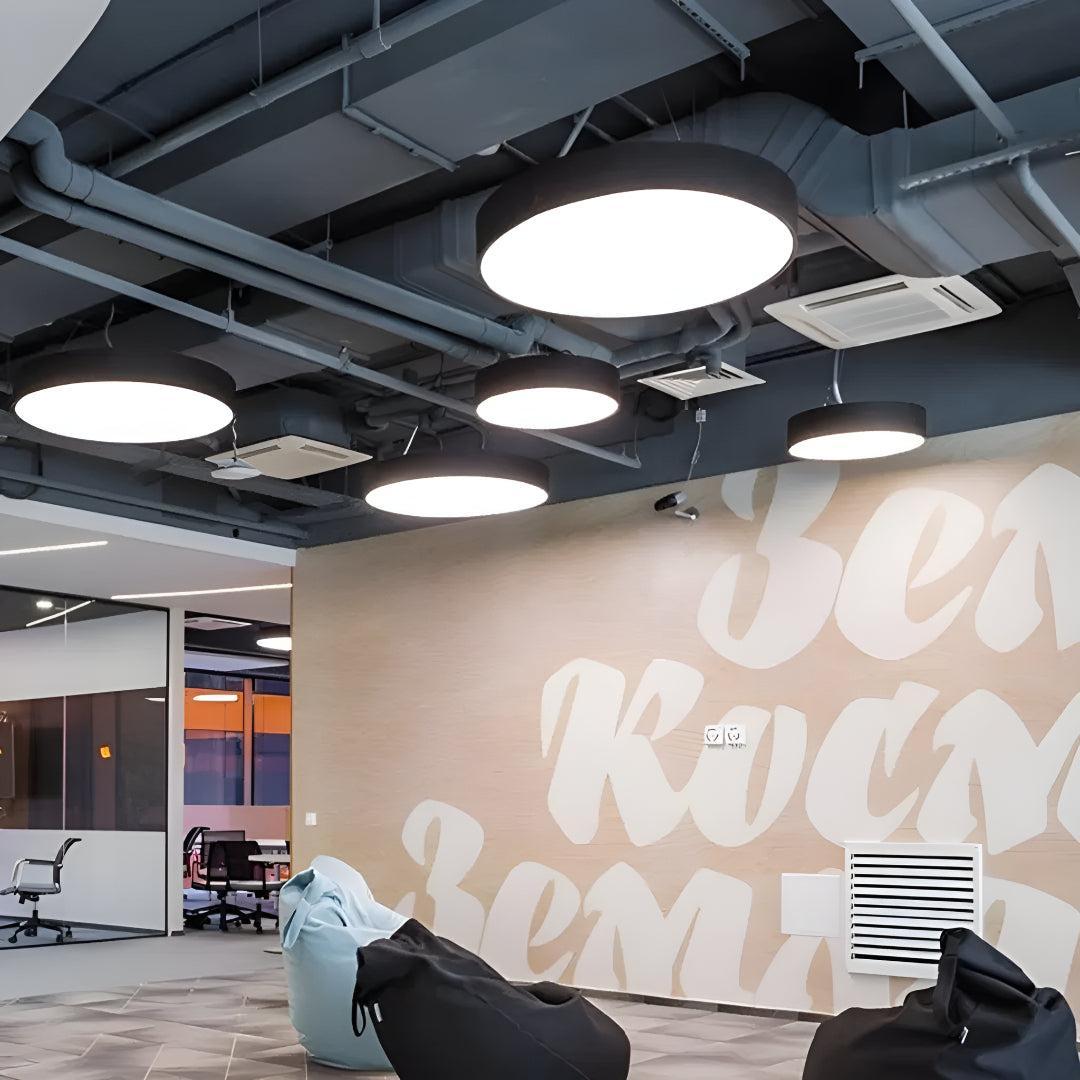 Modern Round Office Ceiling Light for Workspaces
