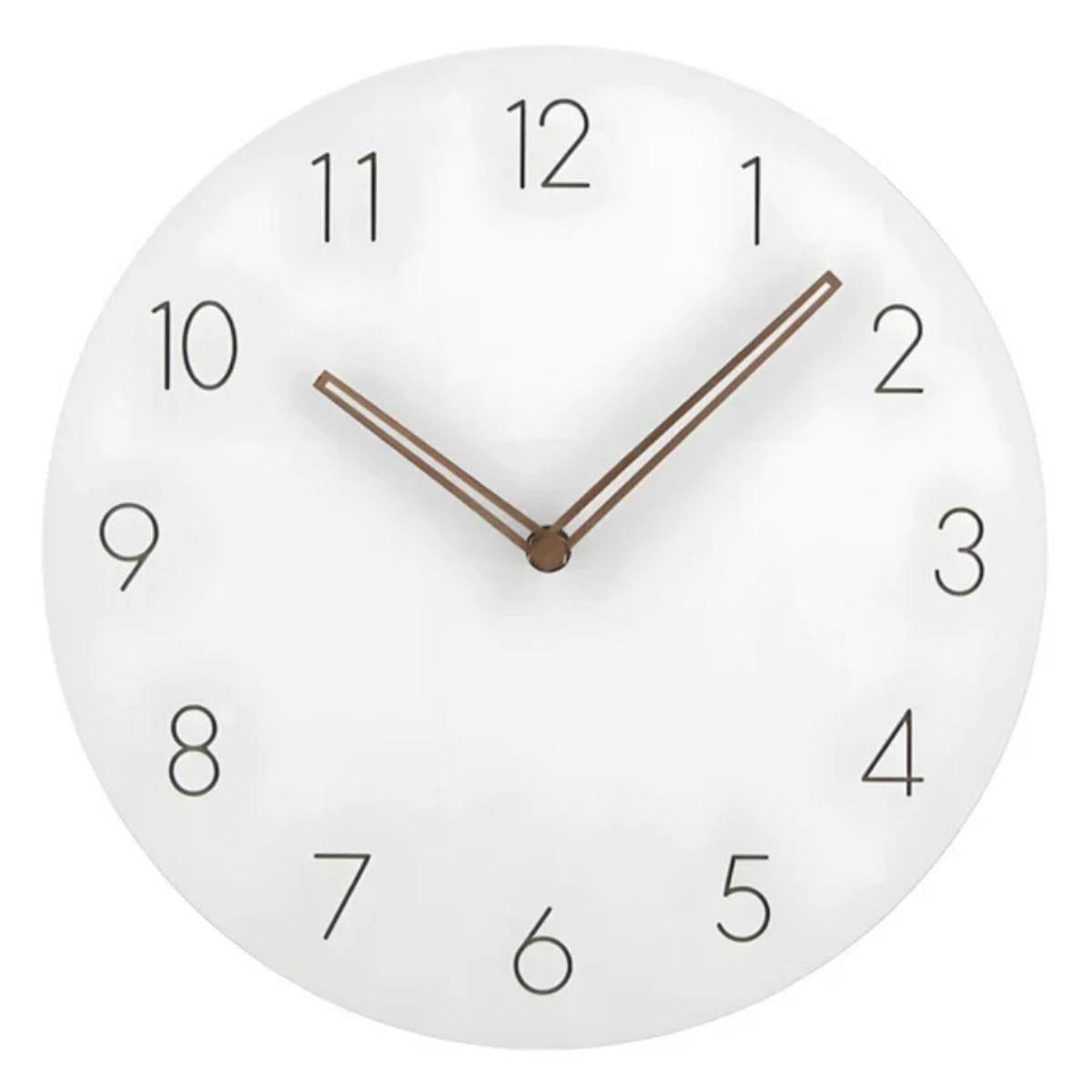 Modern Silent Wall Clock With Quiet Quartz Movement