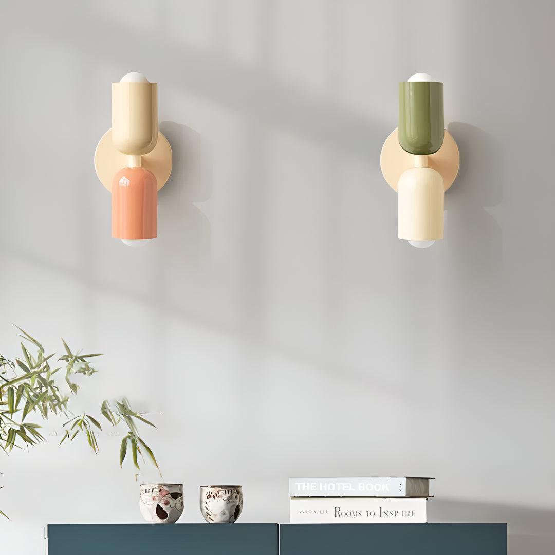 Modern Wall Light for Living Room with Double Up Down Design
