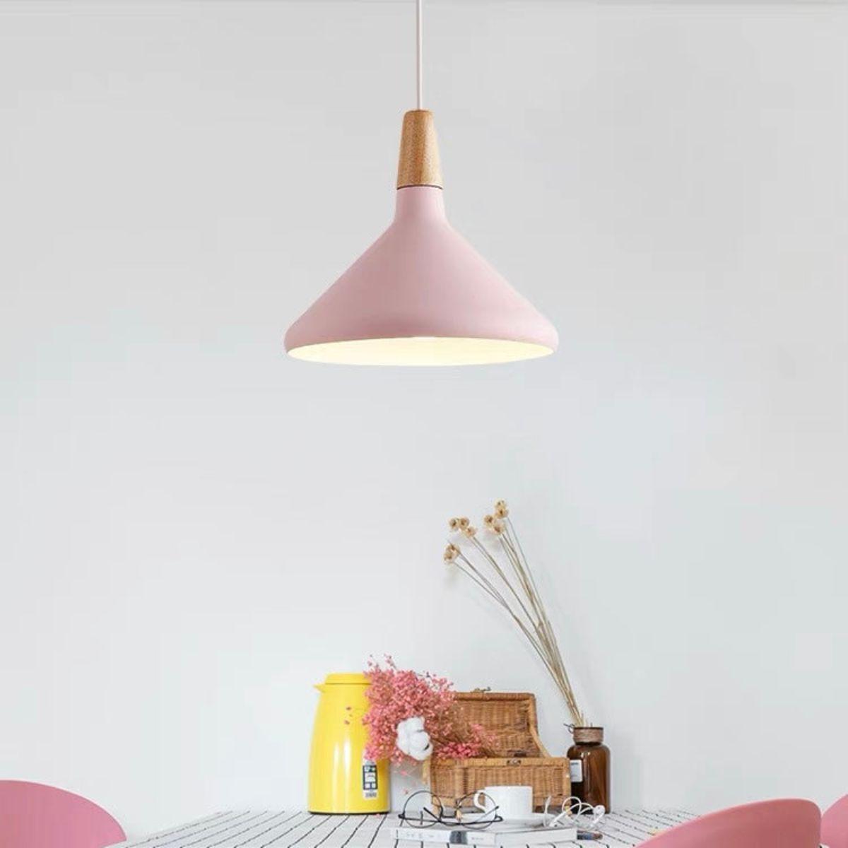Modern Wooden Nordic Style Pendant Ceiling Light