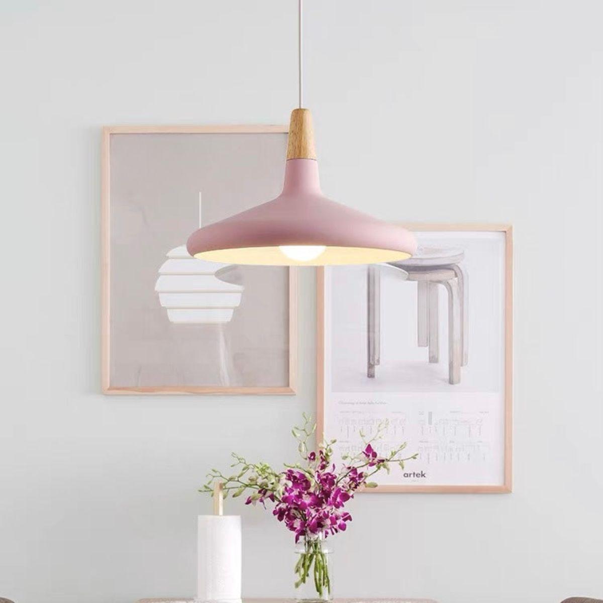 Modern Wooden Nordic Style Pendant Ceiling Light