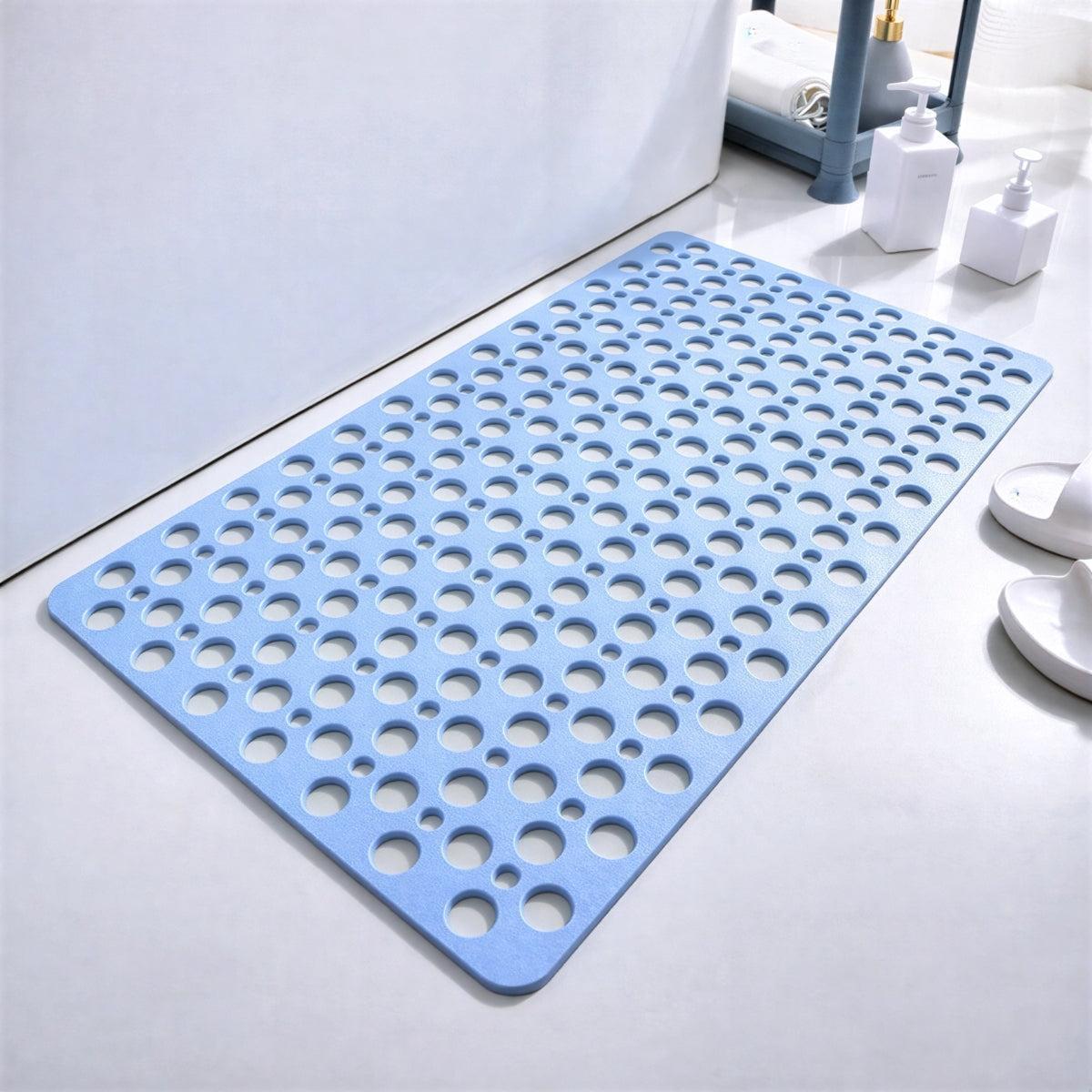 Non Slip Bathroom Bath Mat With Suction Cups And Drainage Holes