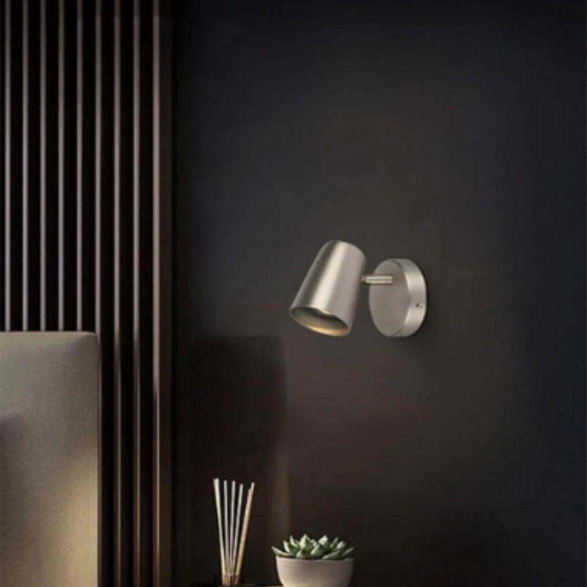 Nordic Bedside Wall Lamp Light With Adjustable Head Design