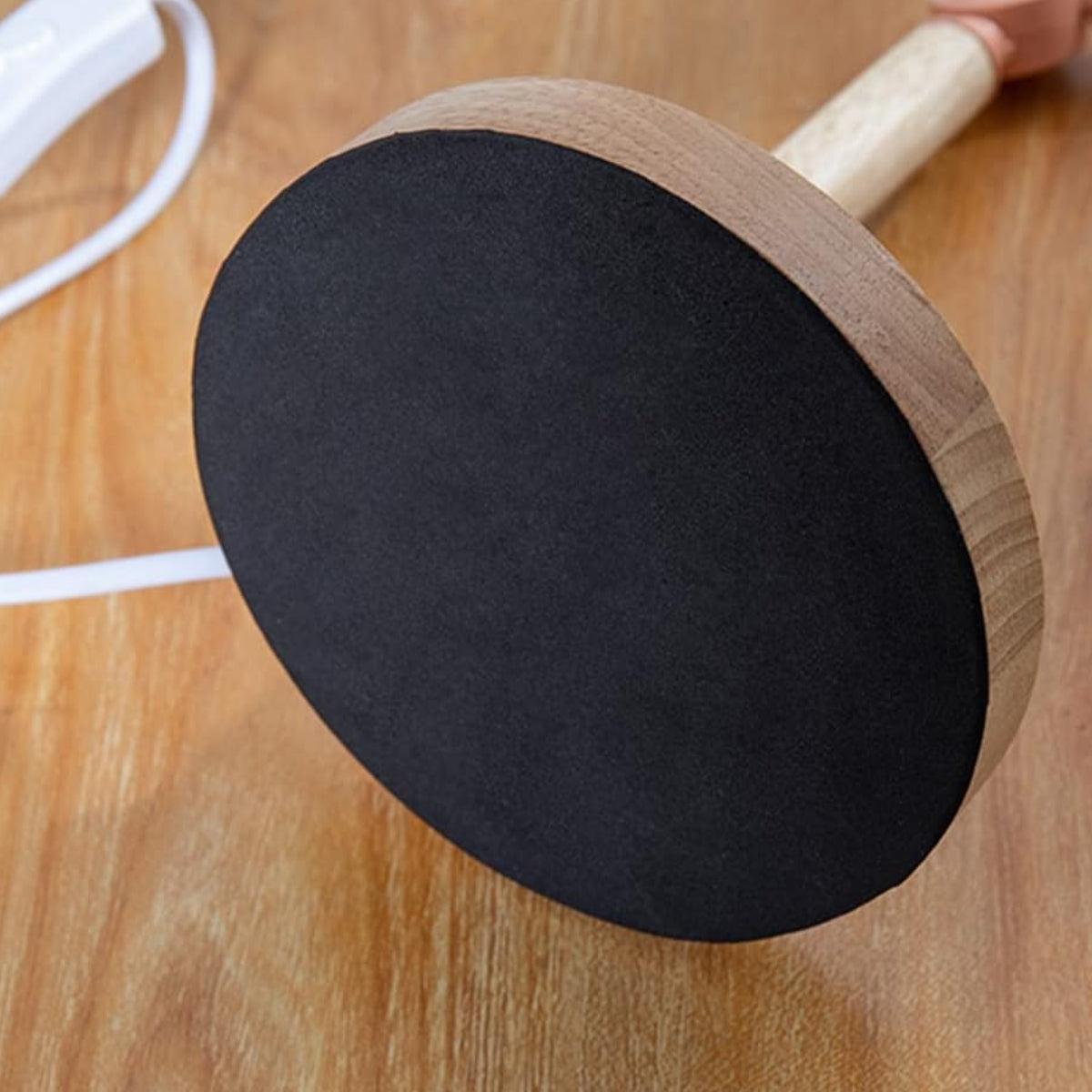 Nordic Wooden Table Lamp With Adjustable Arm And Warm Ambient Glow