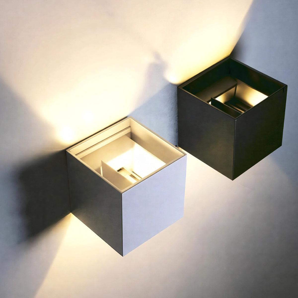 Outdoor Adjustable Square Up Down Wall Light