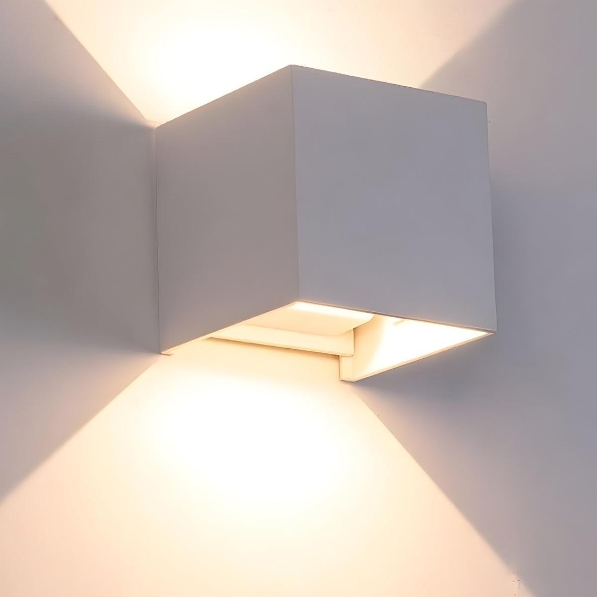 Outdoor Adjustable Square Up Down Wall Light