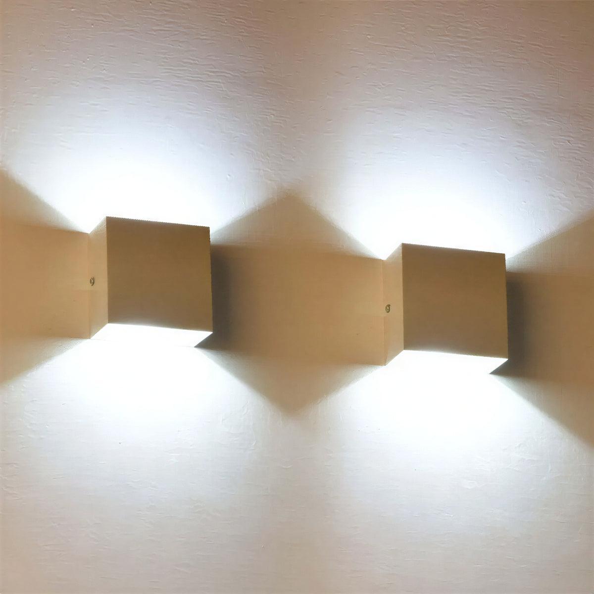 Outdoor Adjustable Square Up Down Wall Light