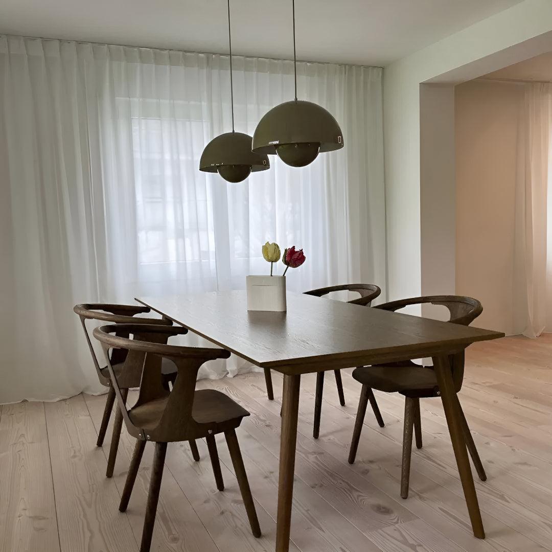 Pendant Ceiling Light With Modern Dome Design