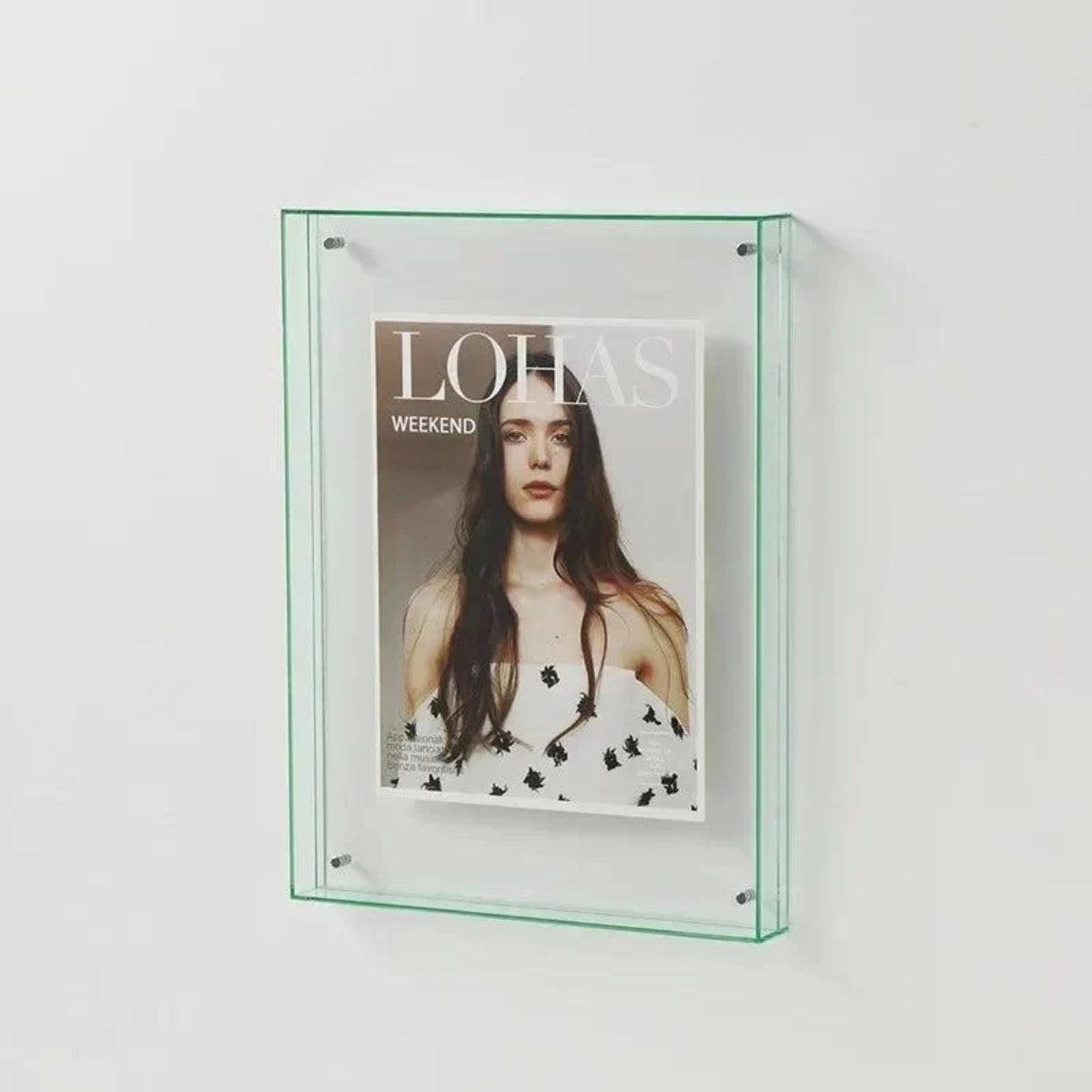 Picture Frame With Coloured Edge Design For Photos And Art