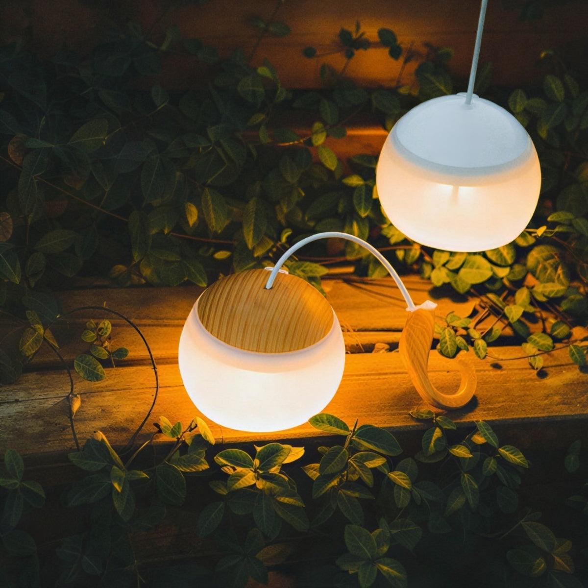 Portable Battery Operated Camping Hanging Lantern With Rechargeable Functionality