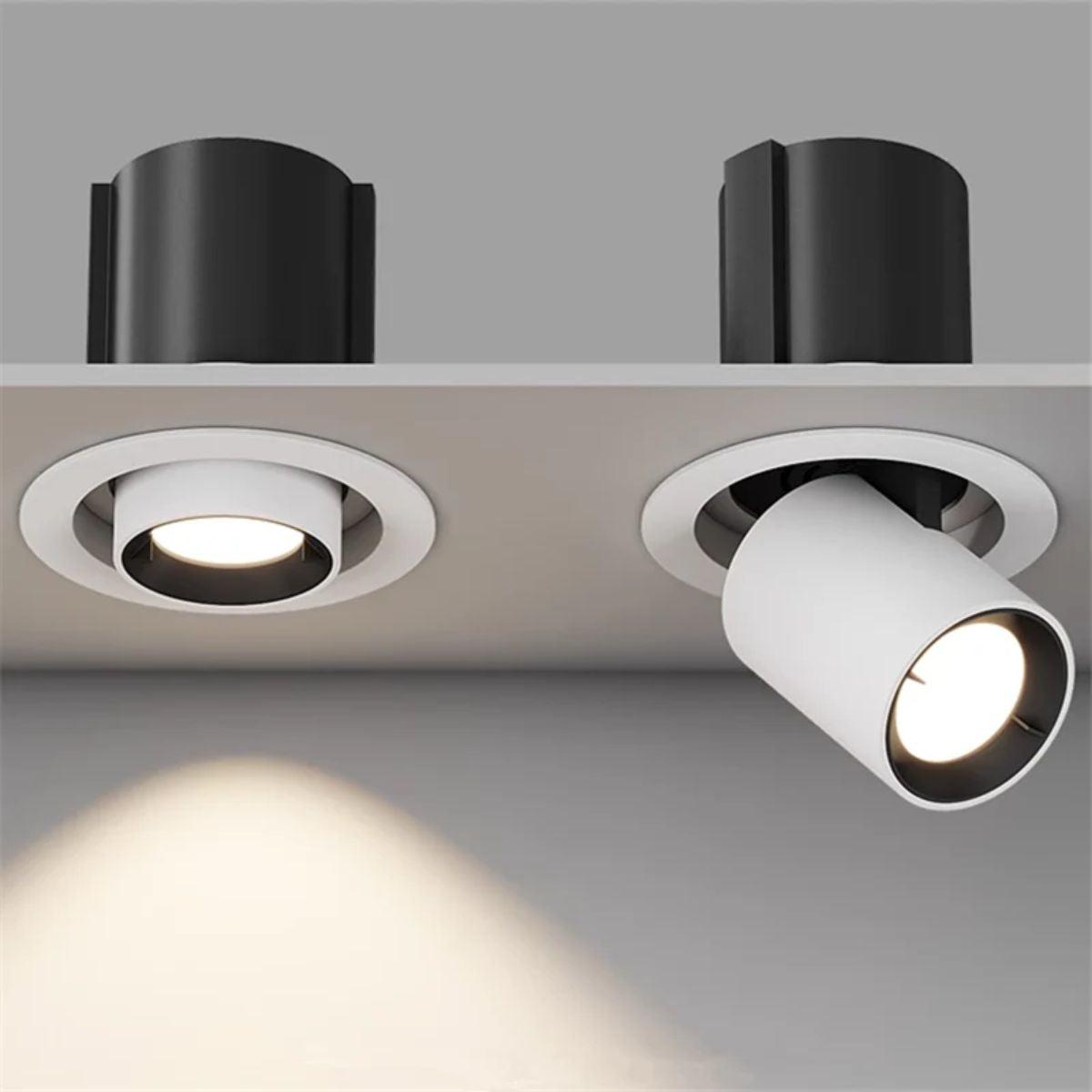 Recessed Adjustable Ceiling Spotlight For Down Lighting