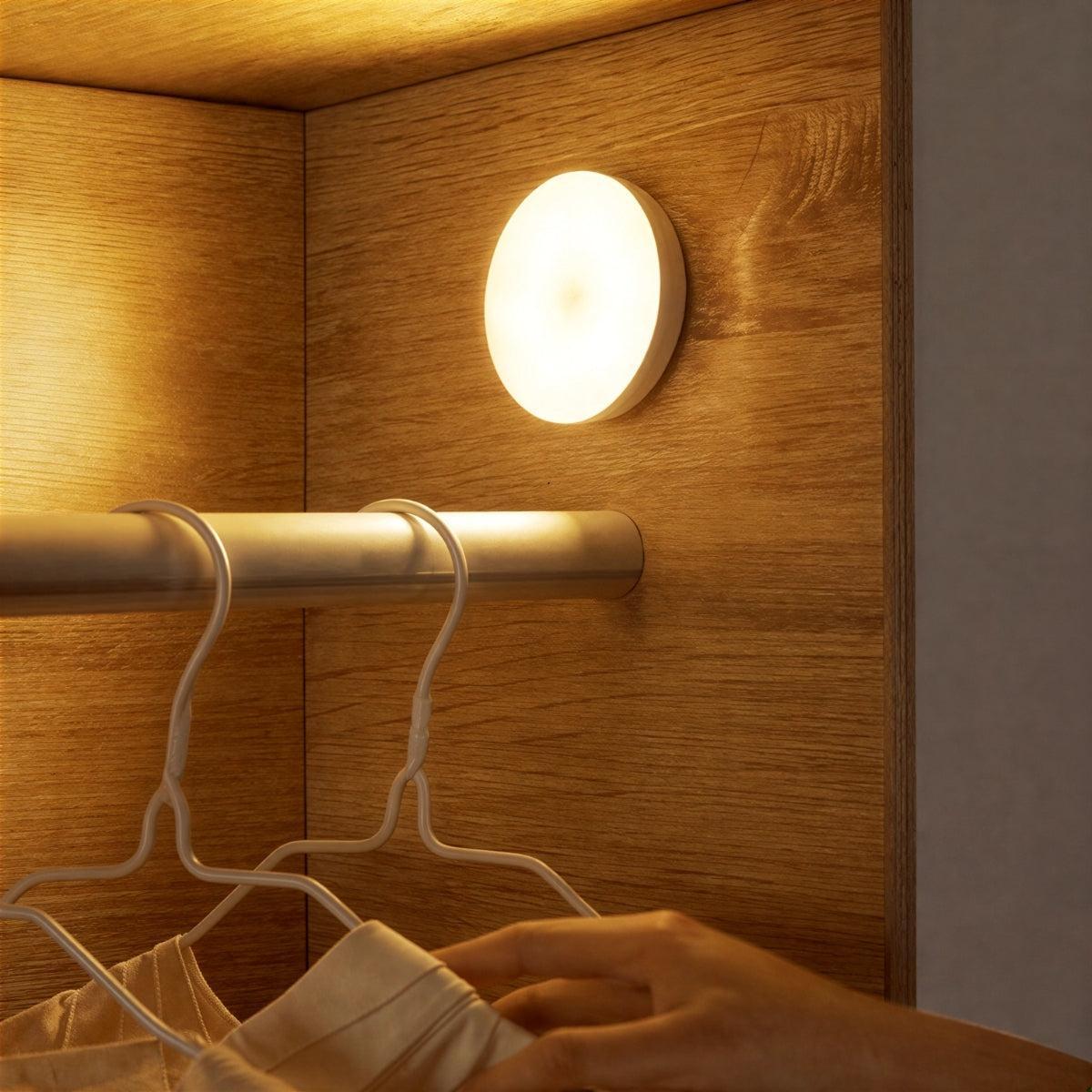 Rechargeable Indoor Motion Sensor Light With Movement Activated Technology