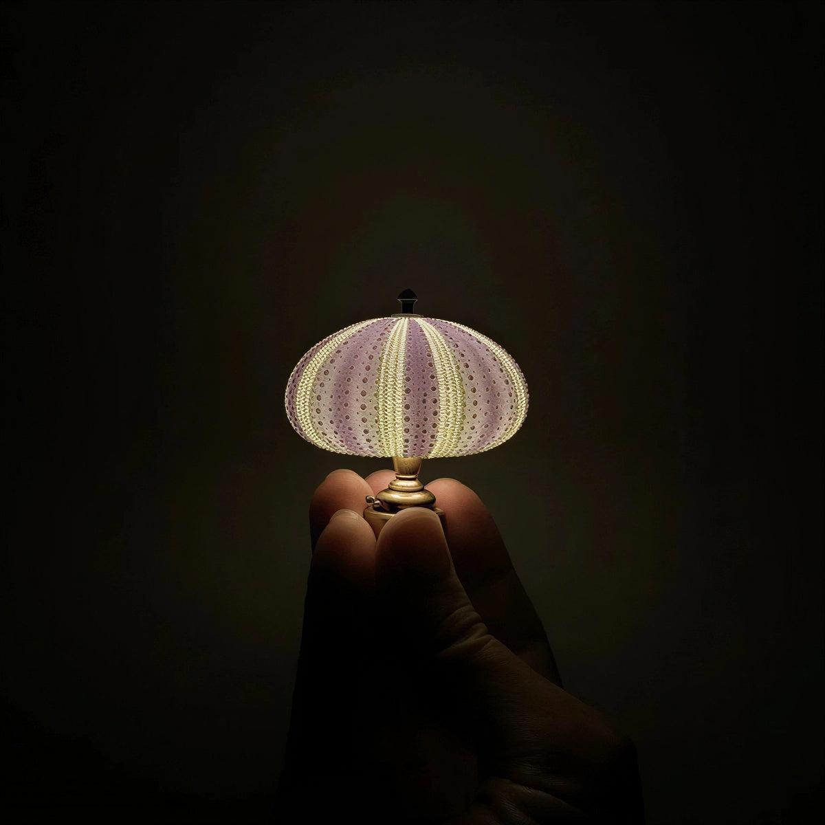 Rechargeable Sea Urchin Table Lamp With Atmospheric Light