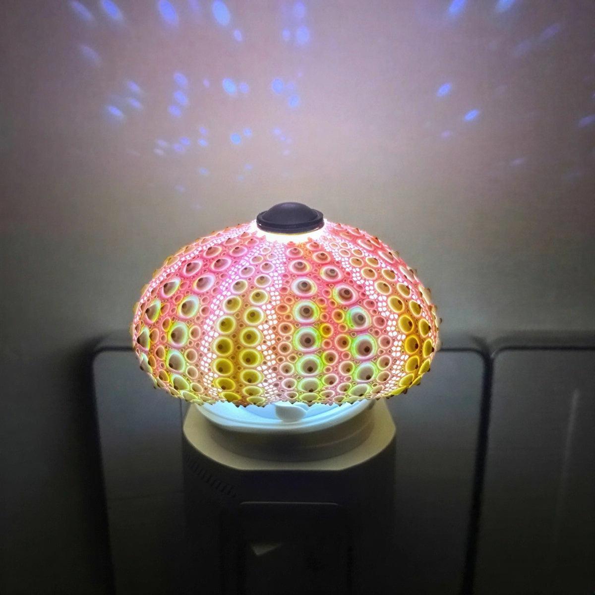 Rechargeable Sea Urchin Table Lamp With Atmospheric Light