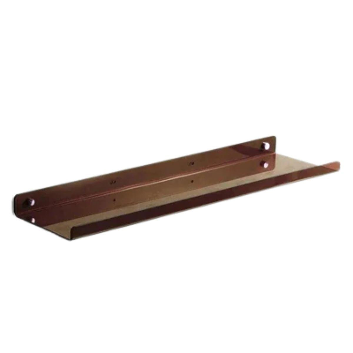 Retro Acrylic Floating Wall Shelf For Home Storage And Display