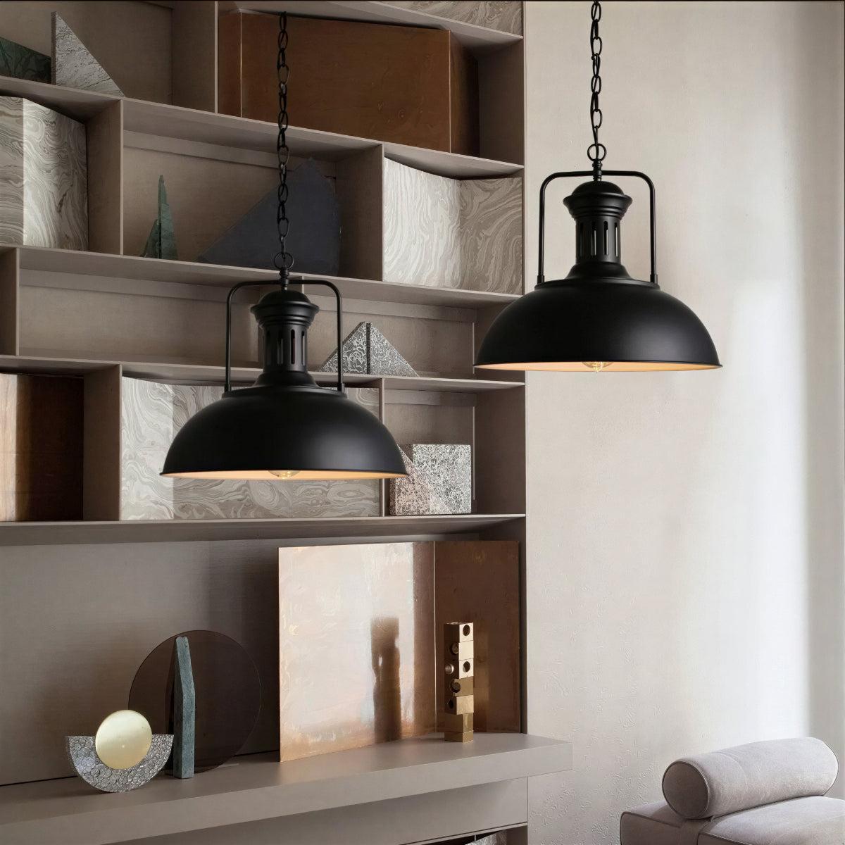Retro Dining Table Light With Industrial Vintage Pendant Style